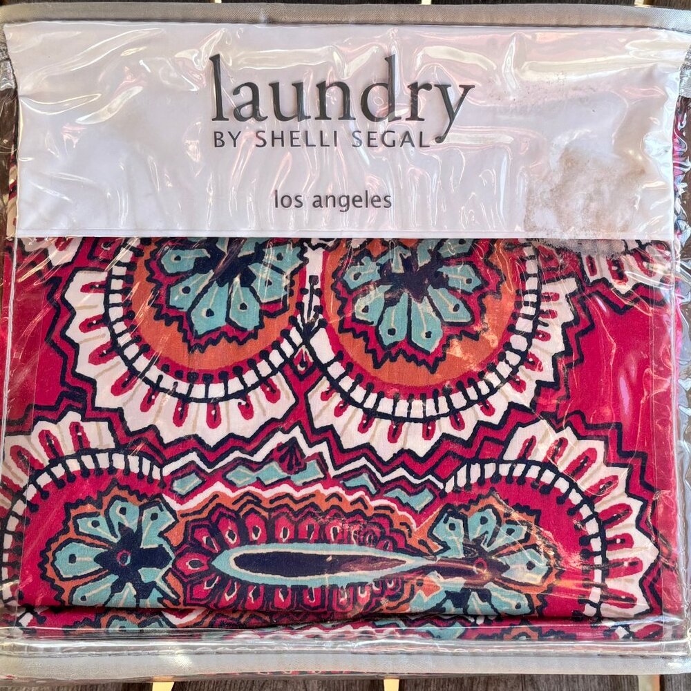 LAUNDRY by SHELLI SEGAL Shiva King Size Cotton Duvet Cover (SHIVA) 108" X 94"